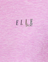 ELLE Sport Round Neck T-Shirt - Lilac