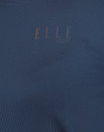 ELLE Sport Round Neck T-Shirt - Navy