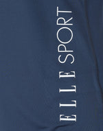 ELLE Sport Long Line Performance T-Shirt - Navy