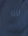 ELLE Sport Long Sleeve Full Zip Top - Navy