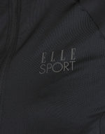 ELLE Sport Long Sleeve Full Zip Top - Black