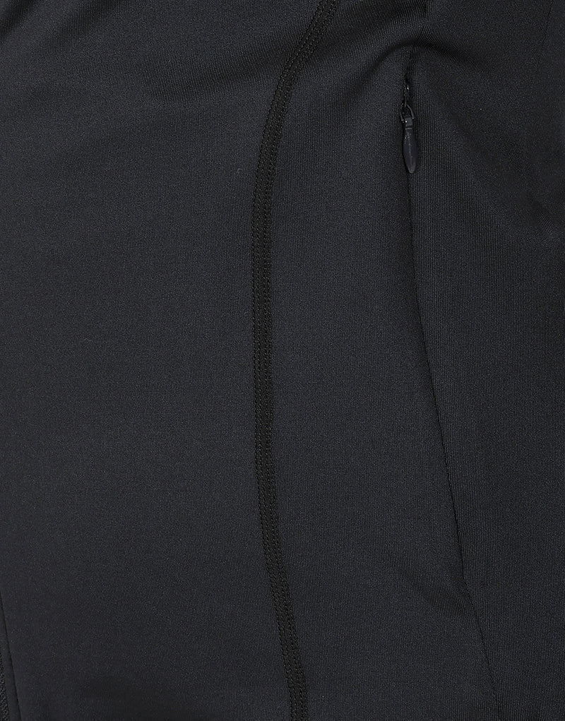 ELLE Sport Long Sleeve Full Zip Top - Black