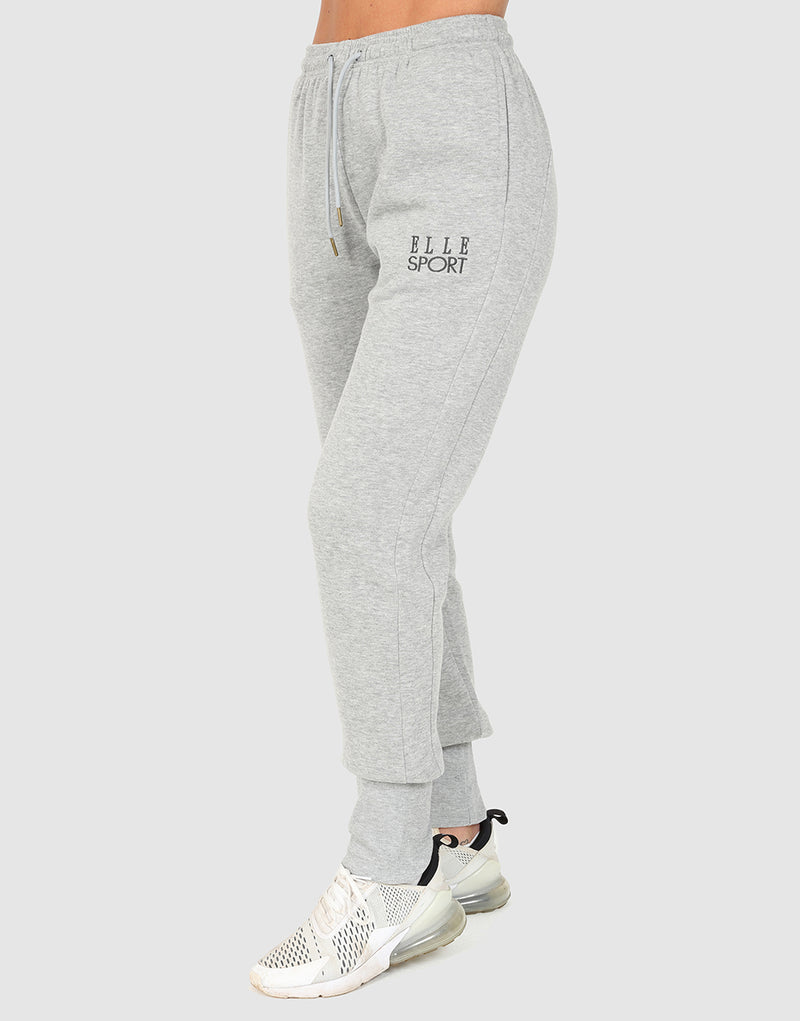 ELLE Sport Slim Fit Jogger - Grey Marl