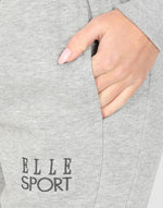 ELLE Sport Slim Fit Jogger - Grey Marl