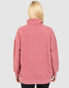 ELLE Sport Funnel Fleece - Nostalgia Rose