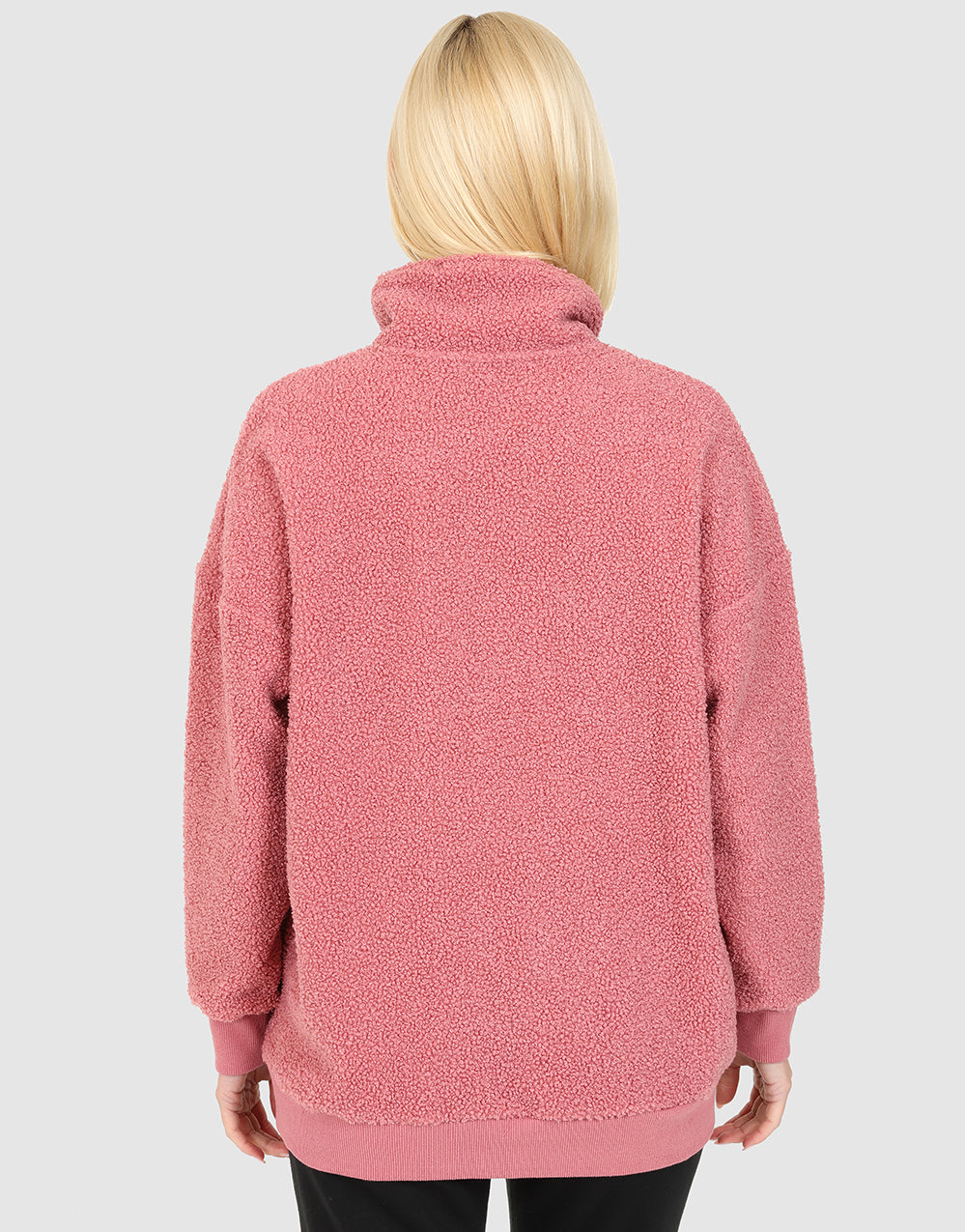 ELLE Sport Funnel Fleece - Nostalgia Rose