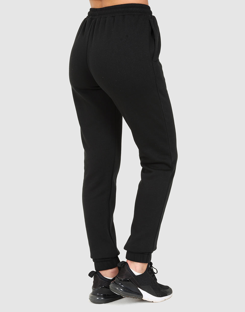 ELLE Sport Metal Logo Jogger - Black