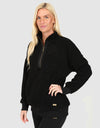 ELLE Sport Funnel Fleece - Black