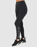 ELLE Sport Panel Legging - Black