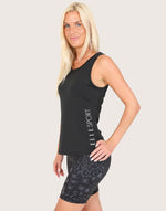 ELLE Sport Cross Back Vest - Black