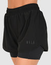 ELLE Sport 2 in 1 Short - Black