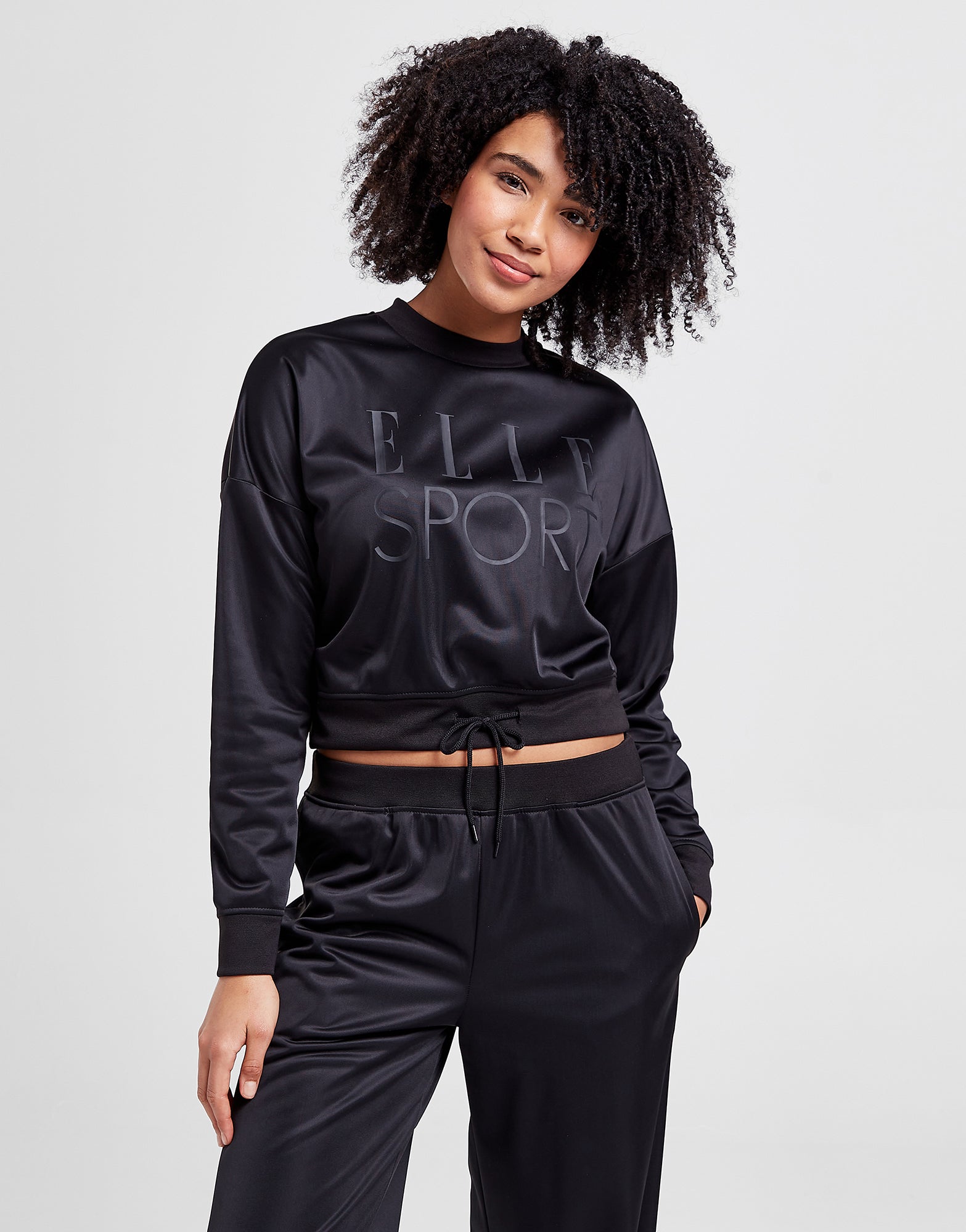 ELLE Sport Crop Sweatshirt Elle Sport